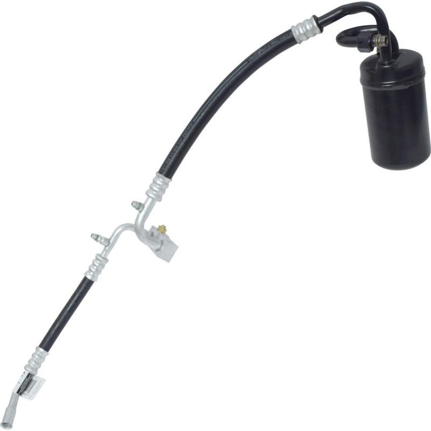 Universal Air Conditioning HA 10018C A/C Accumulator with Hose Assembly -- Accumulator with Hose Assembly