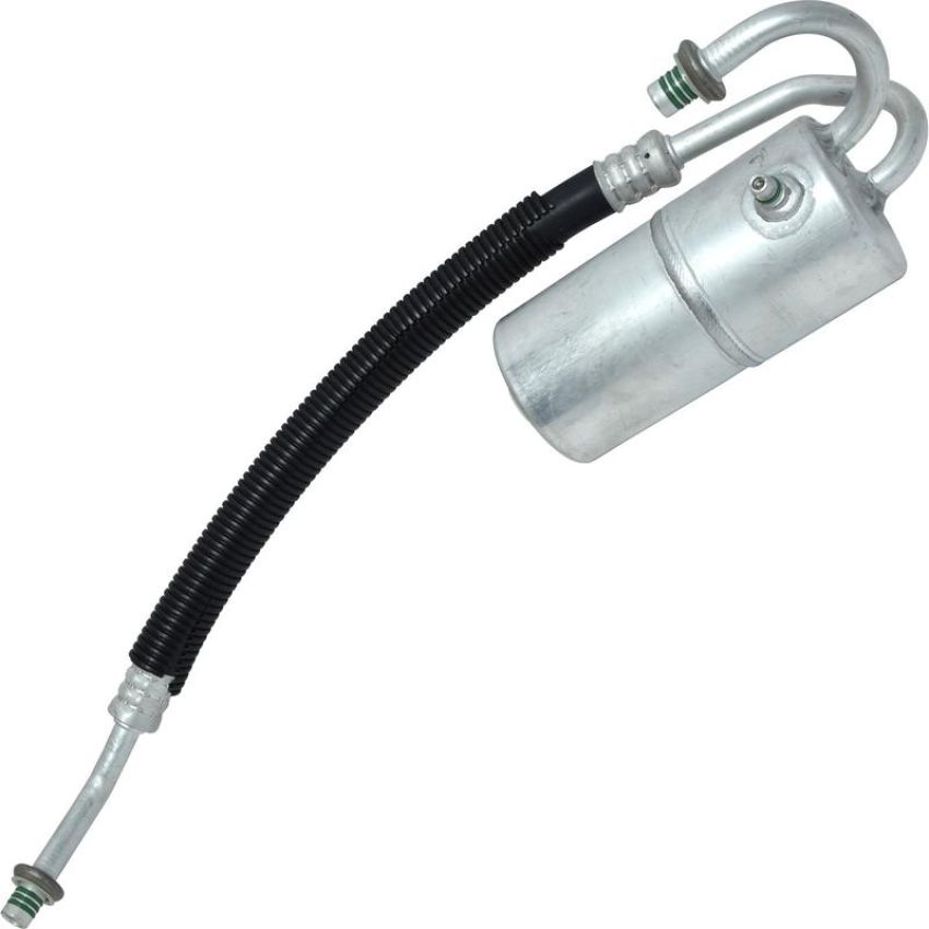 Universal Air Conditioning HA 10034C A/C Accumulator with Hose Assembly -- Accumulator with Hose Assembly
