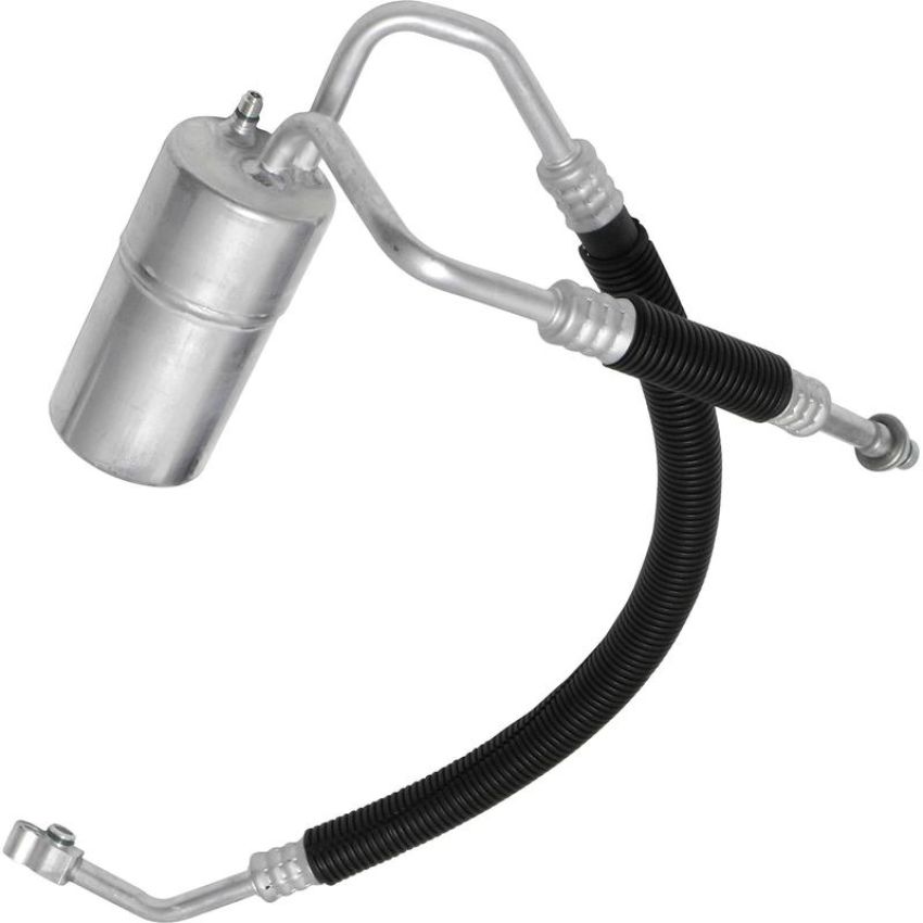 Universal Air Conditioning HA 10038C A/C Accumulator with Hose Assembly -- Accumulator with Hose Assembly