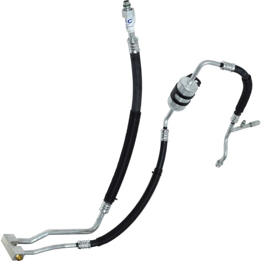 Universal Air Conditioning HA 10372C A/C Manifold Hose Assembly -- Suction and Discharge Assembly