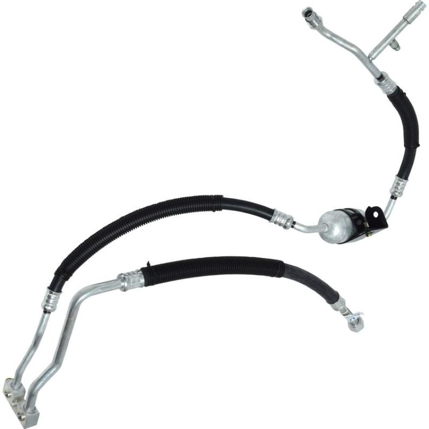 Universal Air Conditioning HA 10372C A/C Manifold Hose Assembly -- Suction and Discharge Assembly