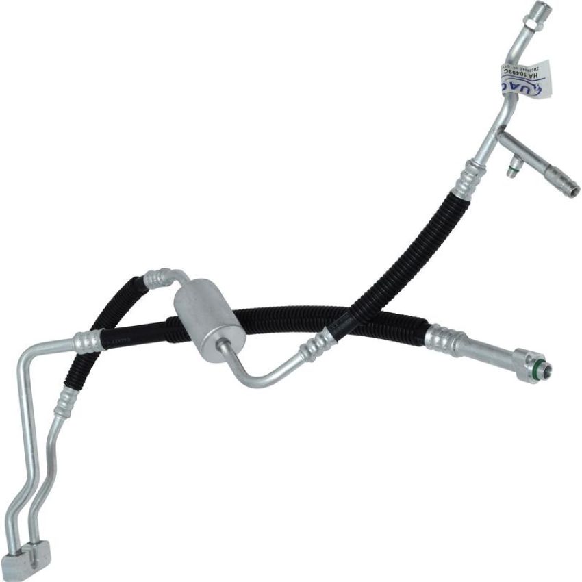 Universal Air Conditioning HA 10409C A/C Manifold Hose Assembly -- Suction and Discharge Assembly