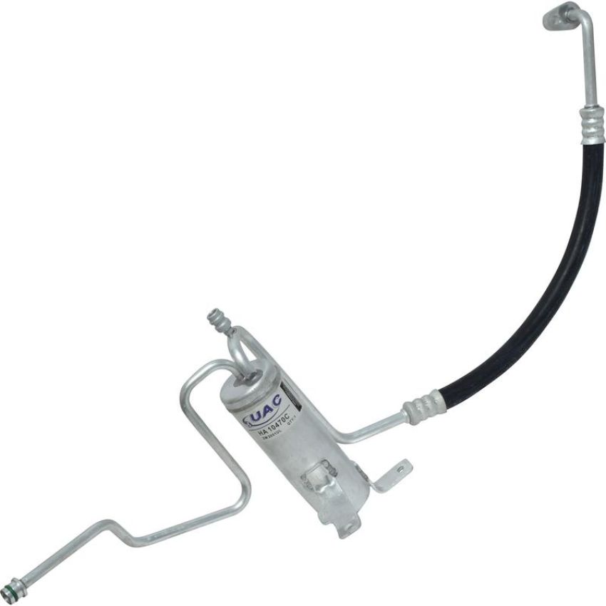Universal Air Conditioning HA 10470C A/C Receiver Drier with Hose Assembly -- Drier with Hose Assembly