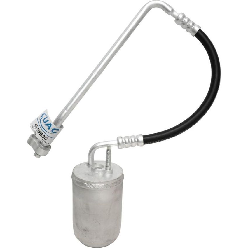Universal Air Conditioning HA 10689C A/C Receiver Drier with Hose Assembly -- Drier with Hose Assembly