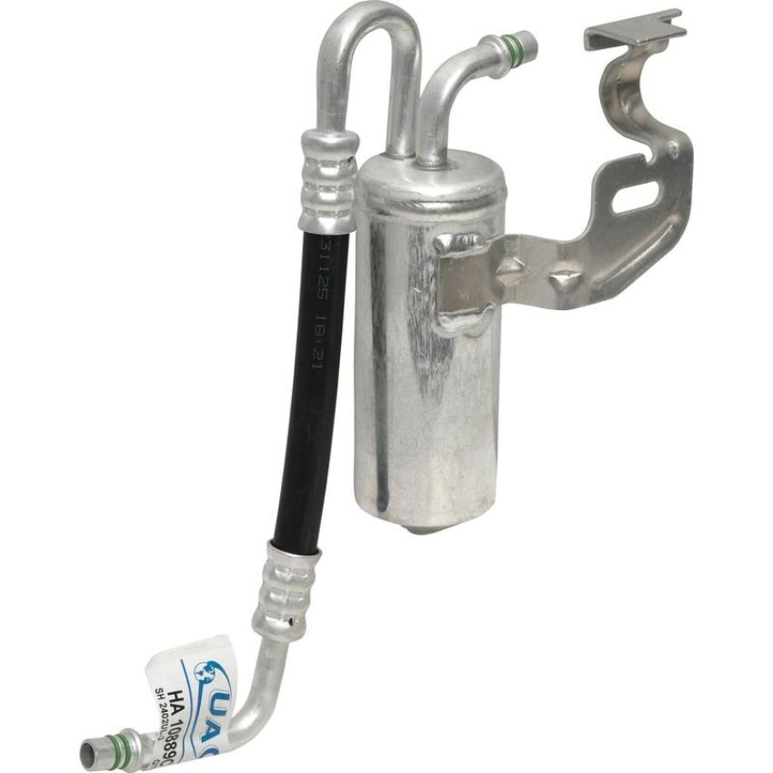 Universal Air Conditioning HA 10889C A/C Receiver Drier with Hose Assembly -- Drier with Hose Assembly