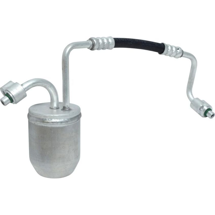 Universal Air Conditioning HA 10897C A/C Receiver Drier with Hose Assembly -- Drier with Hose Assembly