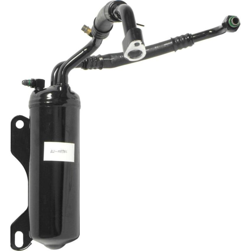 Universal Air Conditioning HA 10898C A/C Accumulator with Hose Assembly -- Accumulator with Hose Assembly