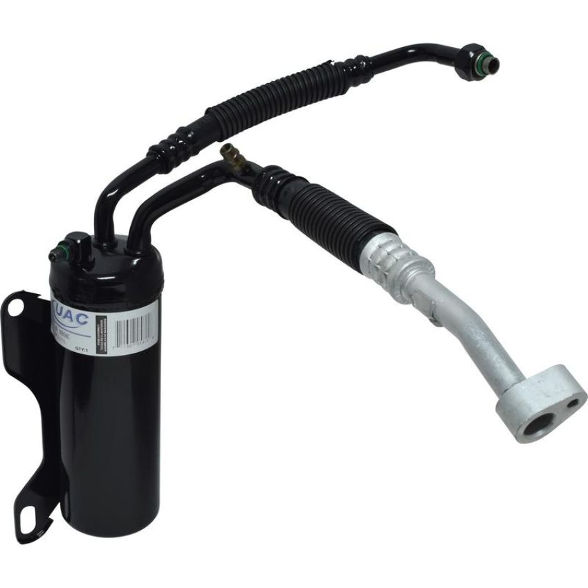 Universal Air Conditioning HA 10956C A/C Accumulator with Hose Assembly -- Accumulator with Hose Assembly