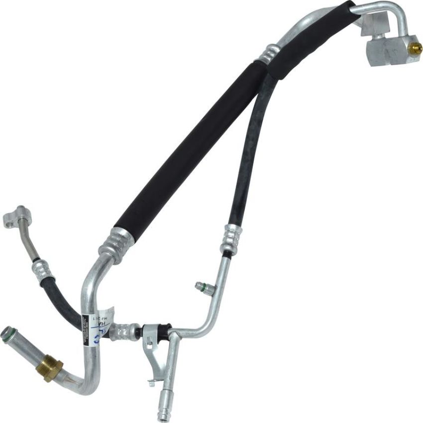 Universal Air Conditioning HA 11132C A/C Manifold Hose Assembly -- Suction and Discharge Assembly