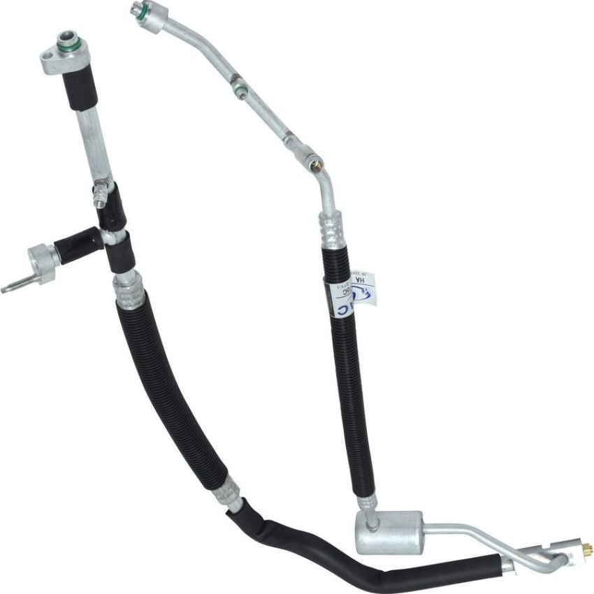 Universal Air Conditioning HA 11176C A/C Manifold Hose Assembly -- Suction and Discharge Assembly