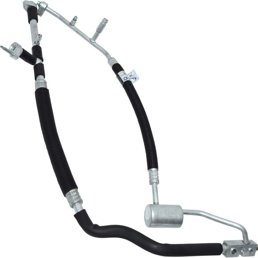 Universal Air Conditioning HA 11176C A/C Manifold Hose Assembly -- Suction and Discharge Assembly