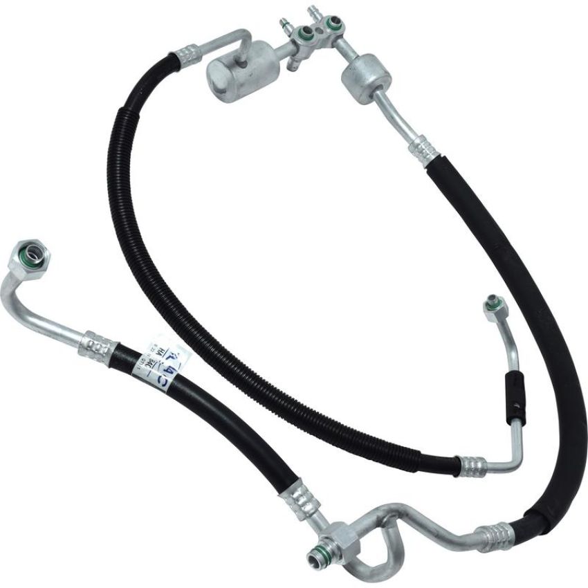 Universal Air Conditioning HA 11184C A/C Manifold Hose Assembly -- Suction and Discharge Assembly