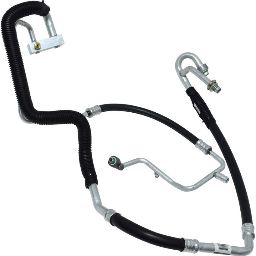 Universal Air Conditioning HA 11187C A/C Manifold Hose Assembly -- Suction and Discharge Assembly