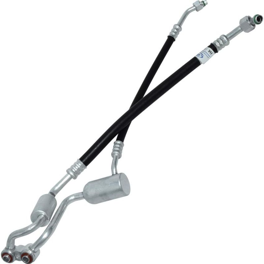 Universal Air Conditioning HA 111980C A/C Manifold Hose Assembly -- Suction and Discharge Assembly