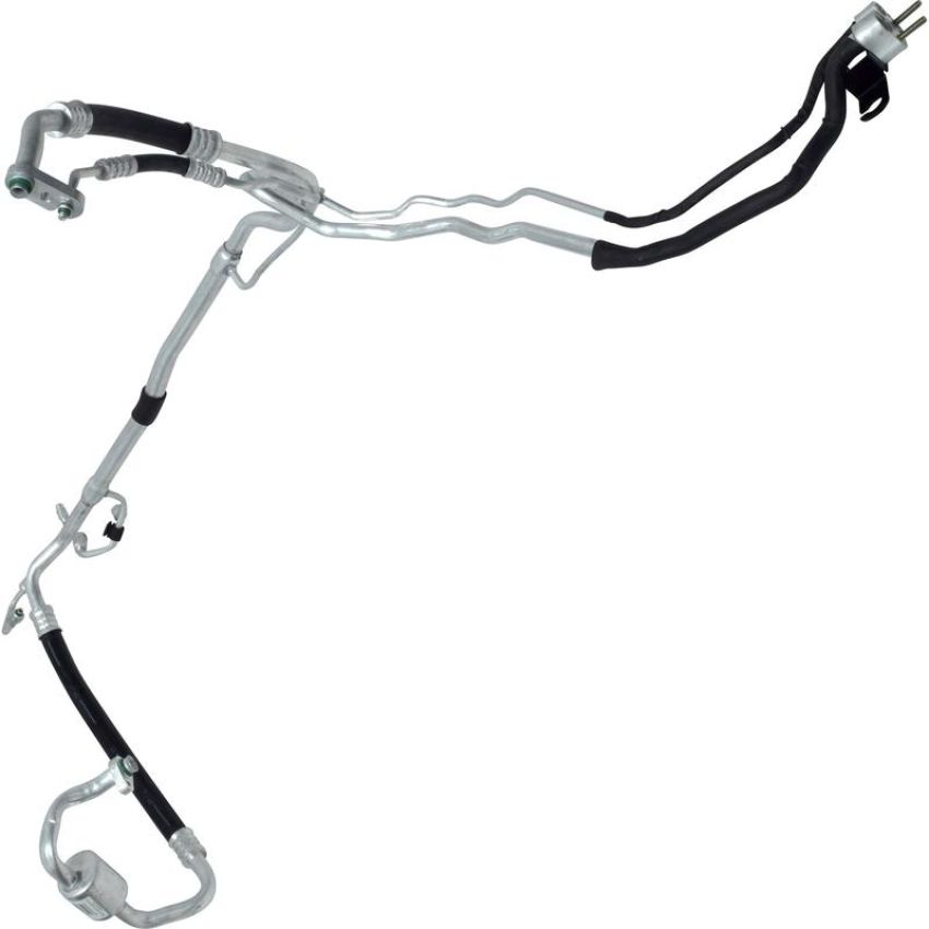 Universal Air Conditioning HA 112571C A/C Suction and Liquid Line Hose Assembly -- Suction and Liquid Line (IHX)