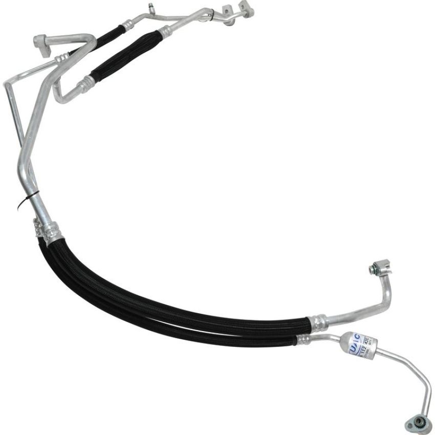 Universal Air Conditioning HA 112742C A/C Manifold Hose Assembly -- Suction and Discharge Assembly