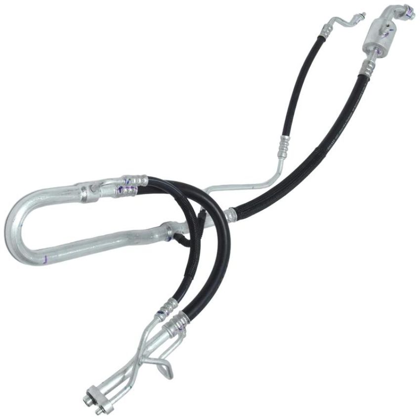 Universal Air Conditioning HA 113927C A/C Suction and Liquid Line Hose Assembly -- Suction and Liquid Line