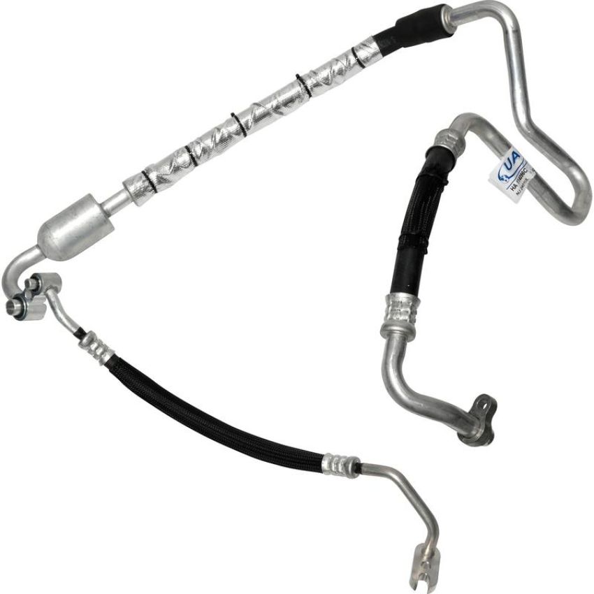 Universal Air Conditioning HA 114096C A/C Manifold Hose Assembly -- Suction and Discharge Assembly