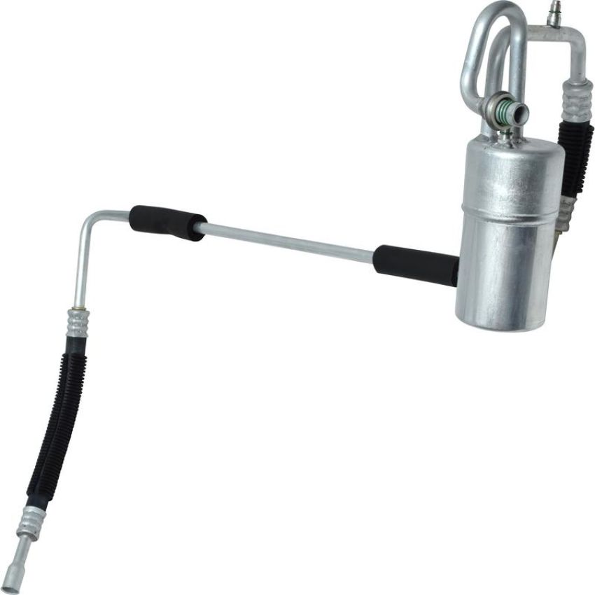 Universal Air Conditioning HA 9138C A/C Accumulator with Hose Assembly -- Accumulator with Hose Assembly