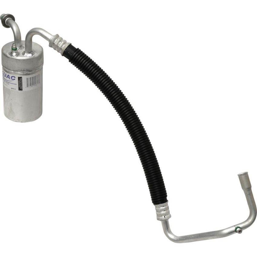 Universal Air Conditioning HA 9141C A/C Accumulator with Hose Assembly -- Accumulator with Hose Assembly