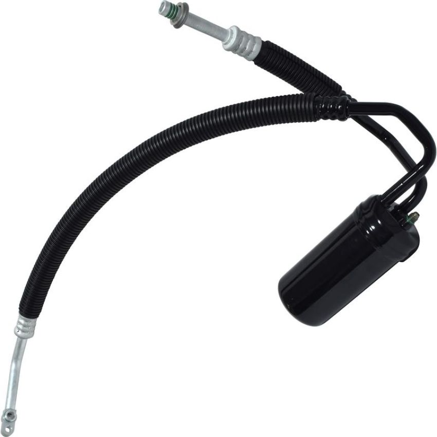 Universal Air Conditioning HA 9302C A/C Accumulator with Hose Assembly -- Accumulator with Hose Assembly