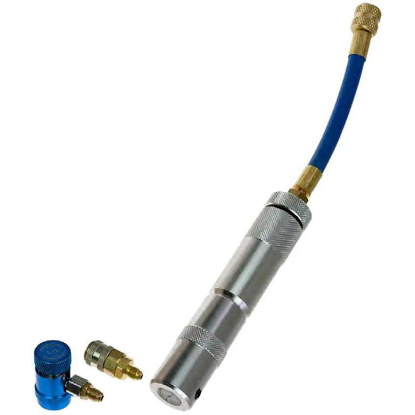 Universal Air Conditioning TO 11754 A/C System Diagnostic Tool -- Oil/Dye Injector