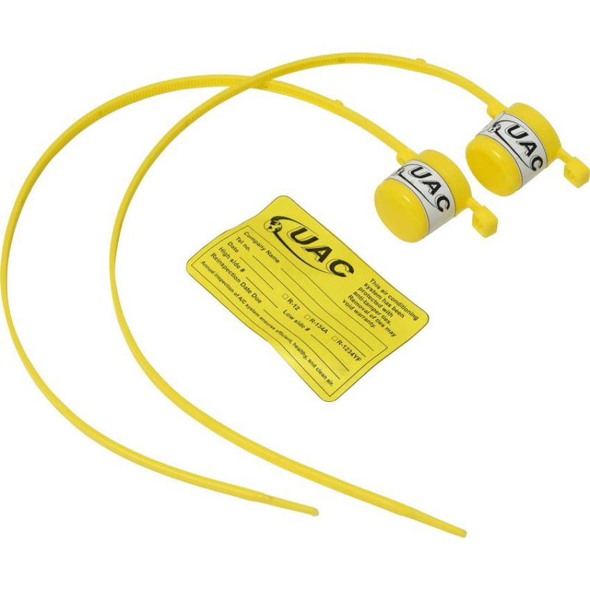 Universal Air Conditioning TO 1727-50C A/C Repair Tool -- R134a Tamper Cap and Labels