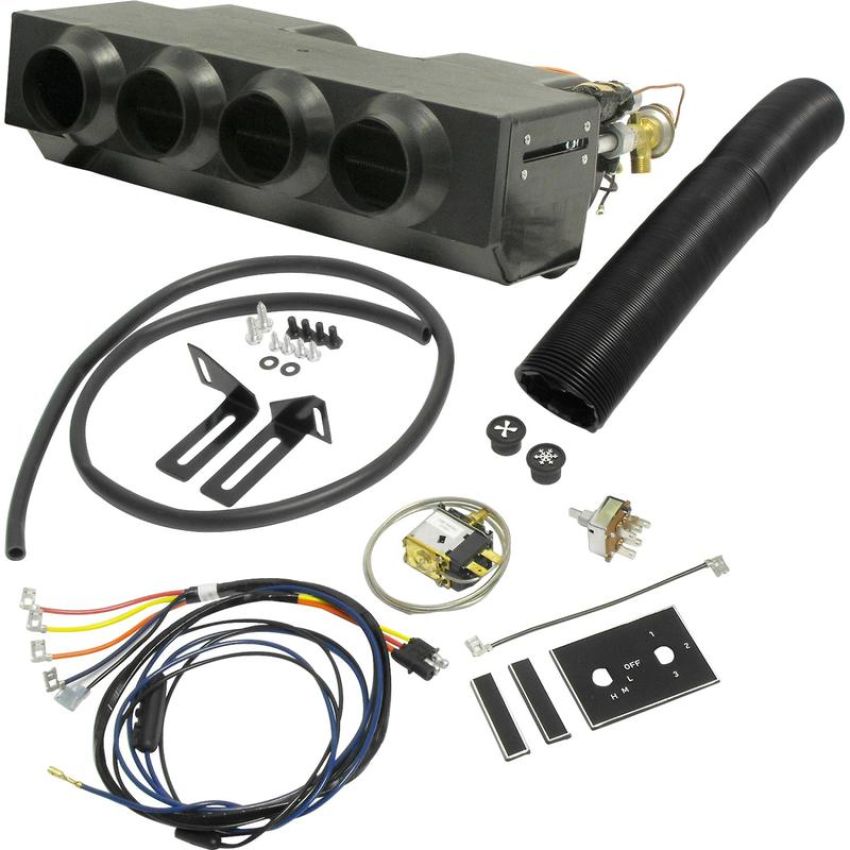 Universal Air Conditioning UN 400-24VU HVAC Unit Case Assembly -- A/C Under Dash Unit