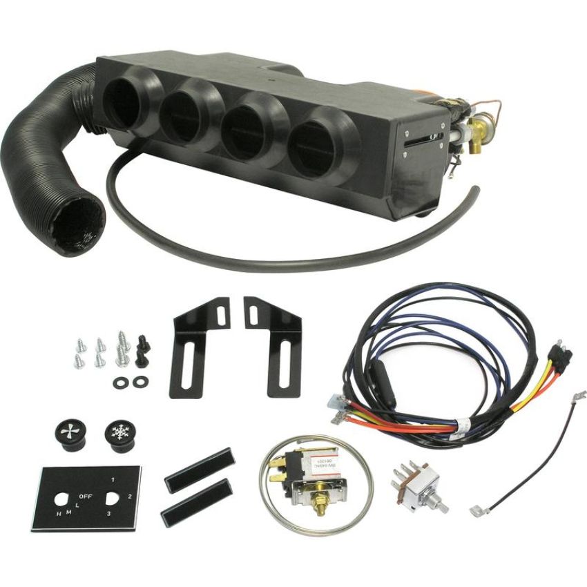 Universal Air Conditioning UN 400U HVAC Unit Case Assembly -- A/C Under Dash Unit