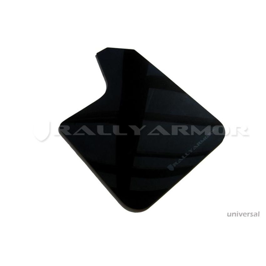 Rally Armor MF12-UR-BL/WH BlUE Mud Flap/White Logo