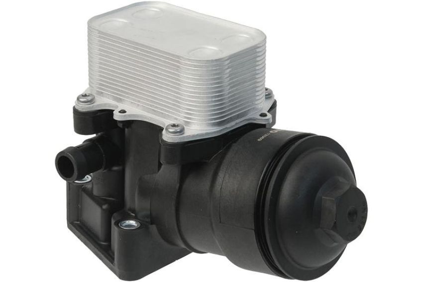 URO Parts 03L115389C Oil Filter Housing and Cooler Assembly