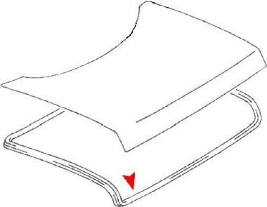 URO Parts 1077580098 Trunk Seal