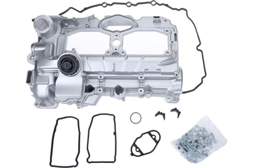 URO Parts 11127588412PRM Valve Cover, Aluminum