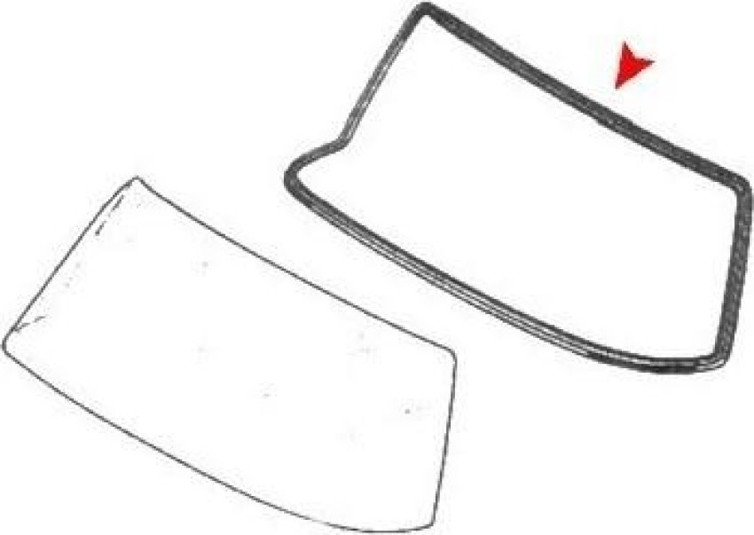 URO Parts 1116705639 Windshield Seal