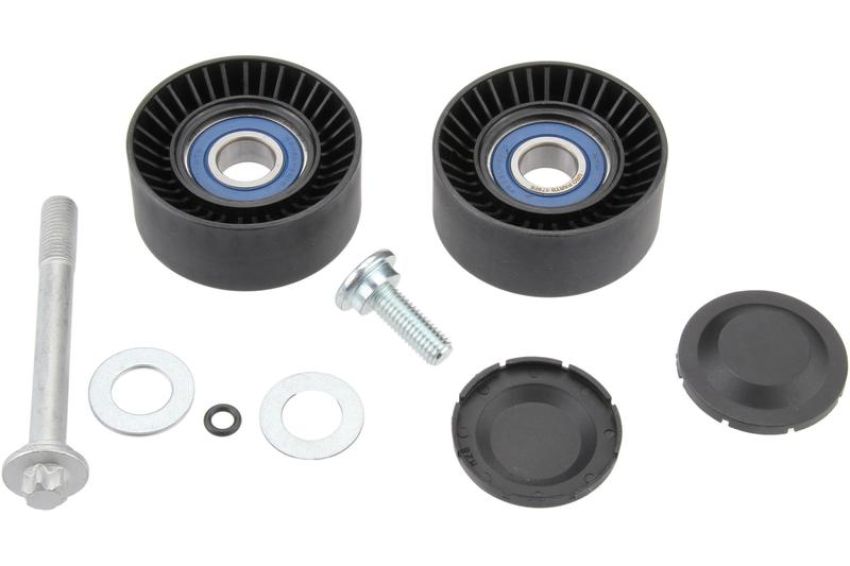 URO Parts 11287565225P Belt Tensioner Pulley Set