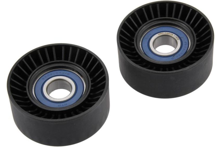 URO Parts 11287565225P Belt Tensioner Pulley Set