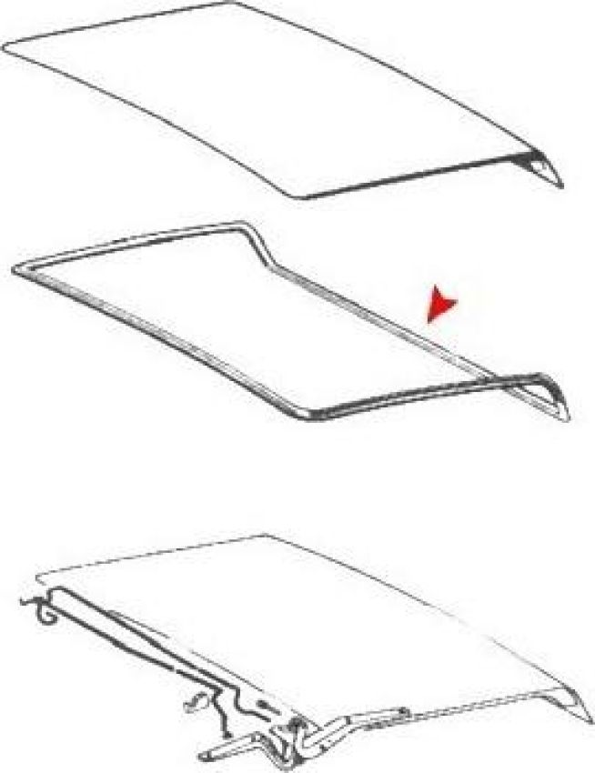 URO Parts 1137500077 Trunk Seal