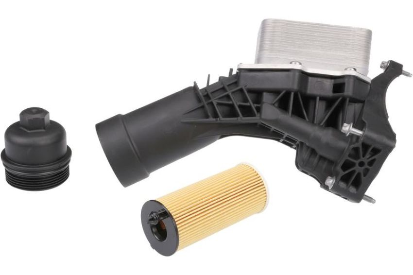 URO Parts 11428580414 Oil Filter Housing and Cooler Assembly