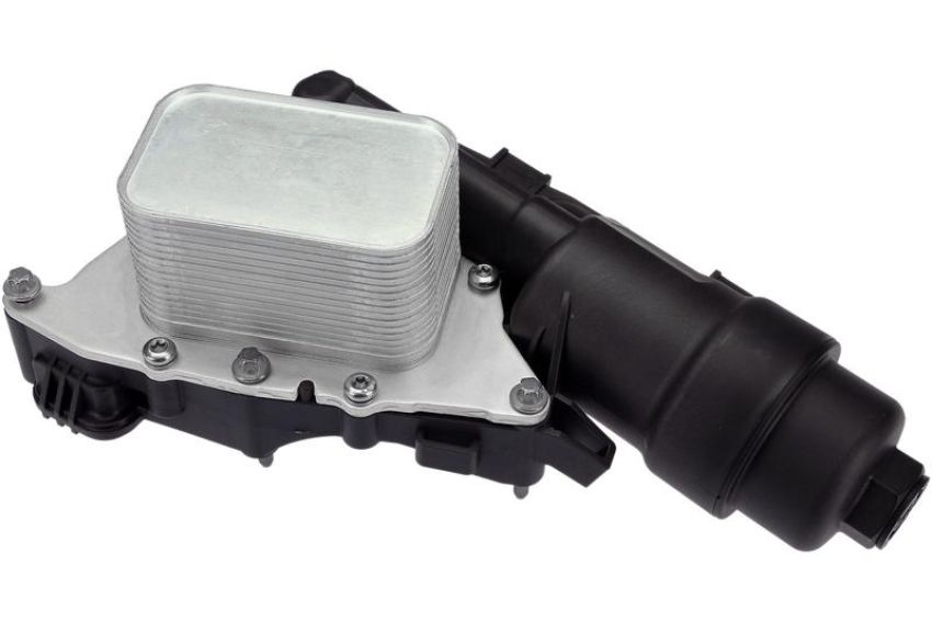 URO Parts 11428585235 Oil Filter Housing and Cooler Assembly