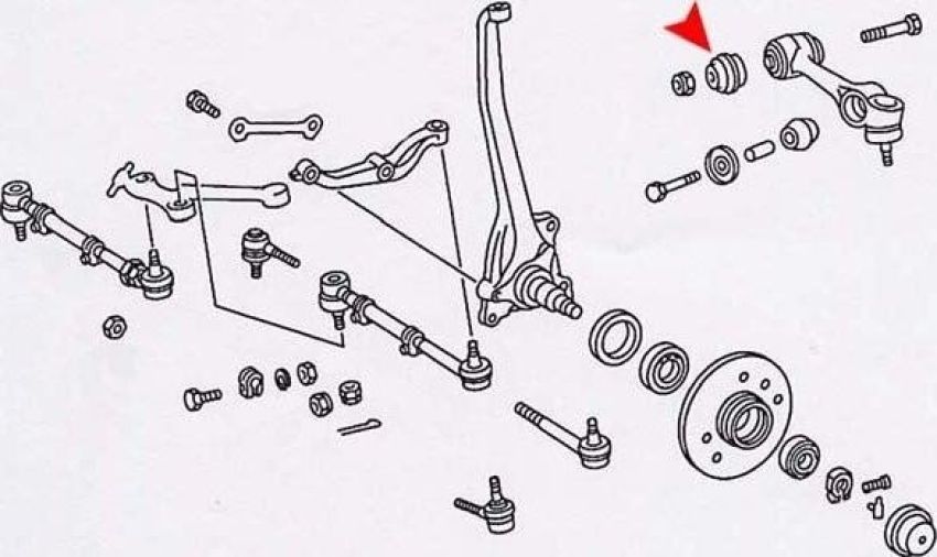 URO Parts 1163336314 Control Arm Bushing