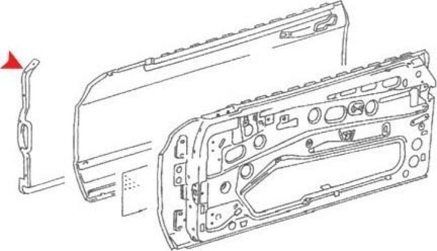 URO Parts 1267200478 Door Seal