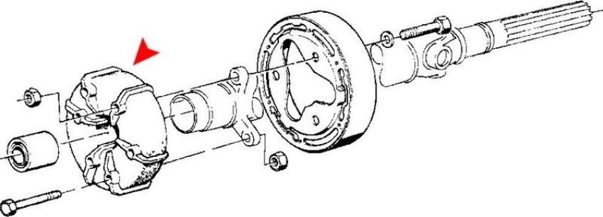 URO Parts 26111225624 Driveshaft Flex Disc/Coupling