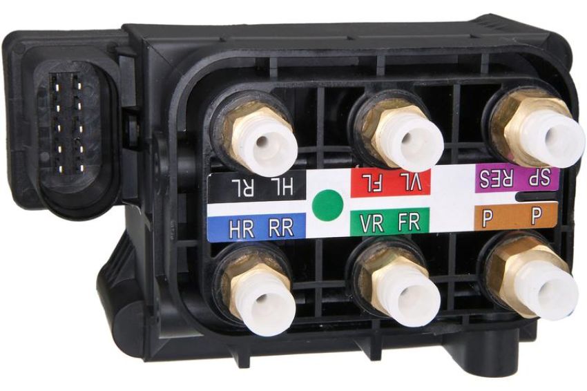 URO Parts 4H0616013A Air Suspension Solenoid Valve