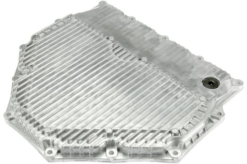 URO Parts 9G132102500PRM Aluminum Transmission Oil Pan Assembly