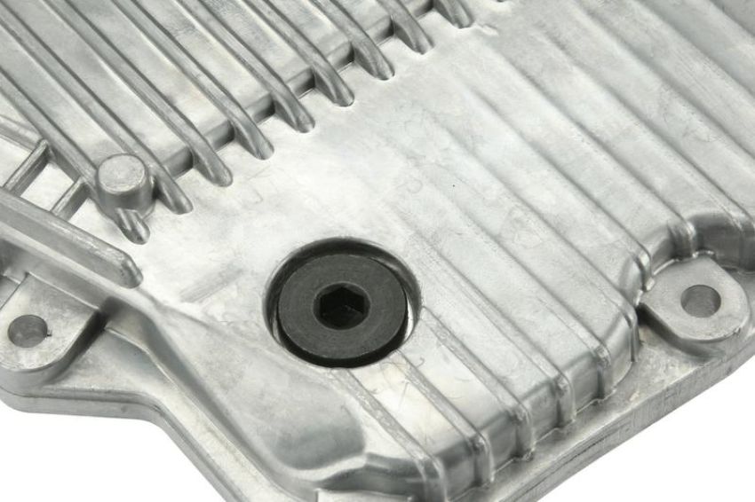 URO Parts 9G132102500PRM Aluminum Transmission Oil Pan Assembly