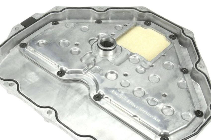 URO Parts 9G132102500PRM Aluminum Transmission Oil Pan Assembly