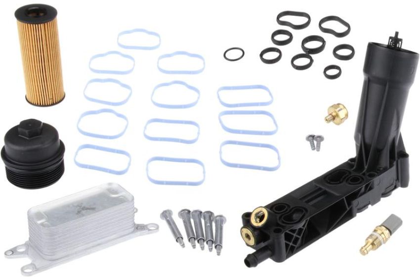 URO Parts CY1416404 Oil Filter Housing and Cooler Assembly