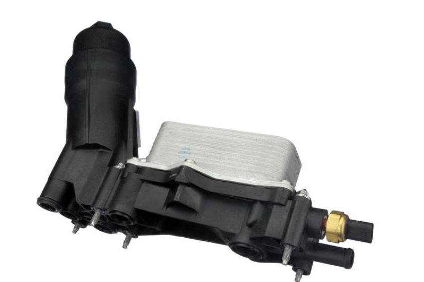 URO Parts CY1419128 Oil Filter Housing and Cooler Assembly