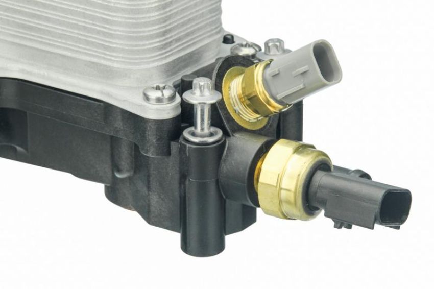 URO Parts CY1419389 Oil Filter Housing and Cooler Assembly