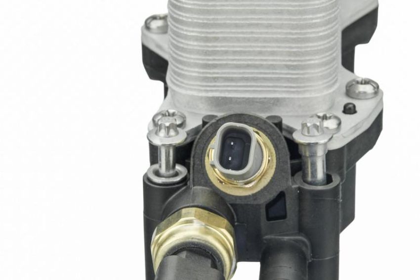 URO Parts CY1419389 Oil Filter Housing and Cooler Assembly